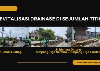 Bupati Karo Dorong Pembenahan Drainase, Antisipasi Genangan Hujan