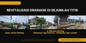 Bupati Karo Dorong Pembenahan Drainase, Antisipasi Genangan Hujan